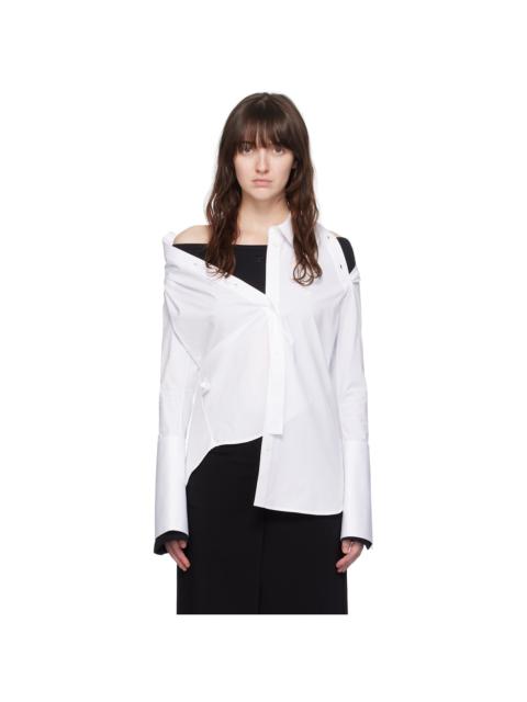 White Modular Shirt