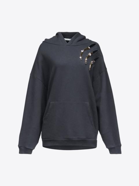 AREA CLAW CUTOUT HOODIE