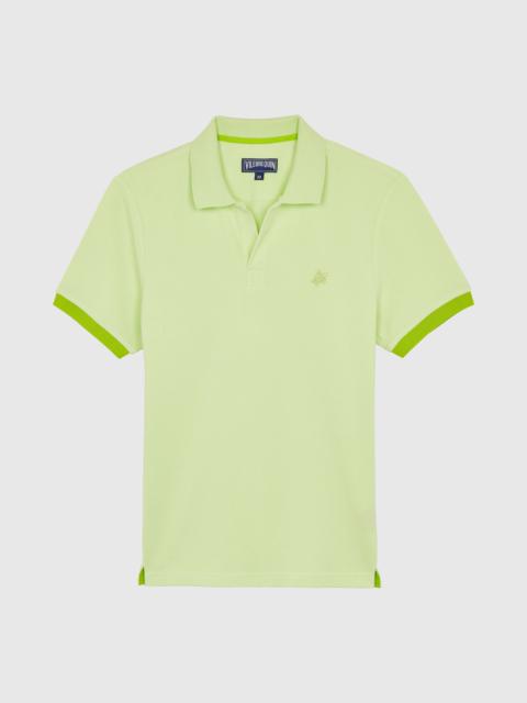 Men Cotton Polo Solid