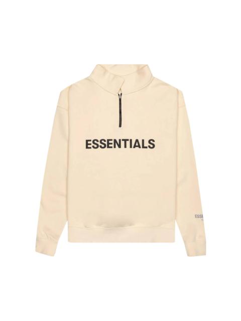 Essentials fear of god half zip sold buttercream