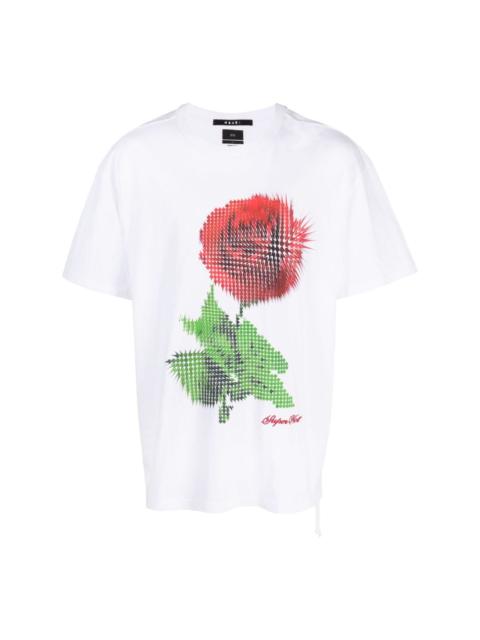 Pixel Biggie-print cotton T-shirt