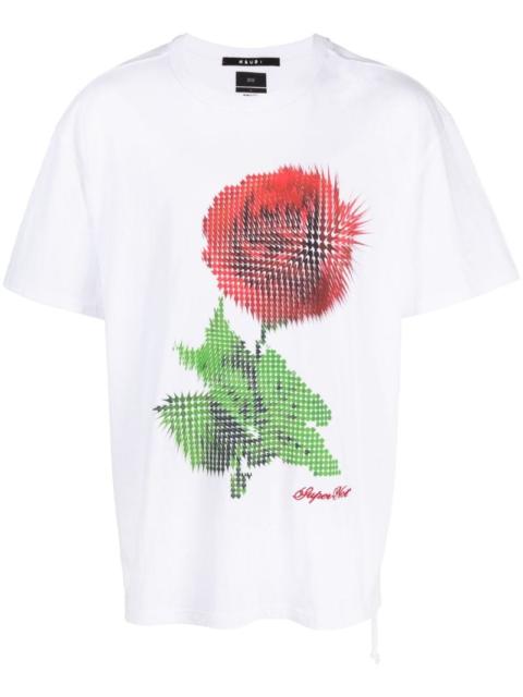 Ksubi Pixel Biggie-print cotton T-shirt