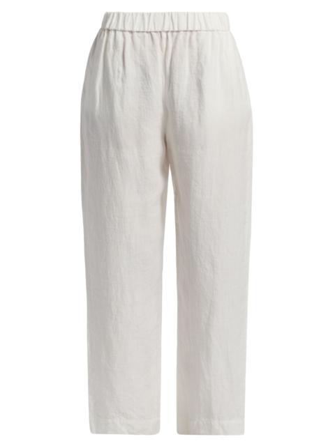 Jenni Kayne Women's Logan Relaxed Linen Pants - Ivory