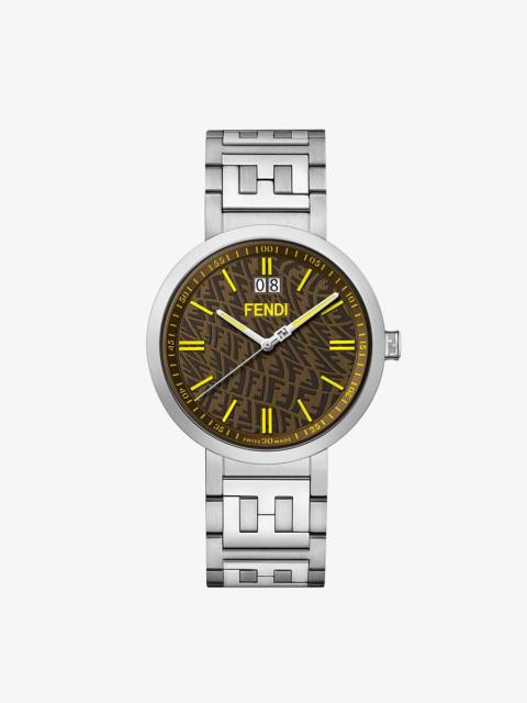 FENDI 39 MM - Watch with FF logo bracelet