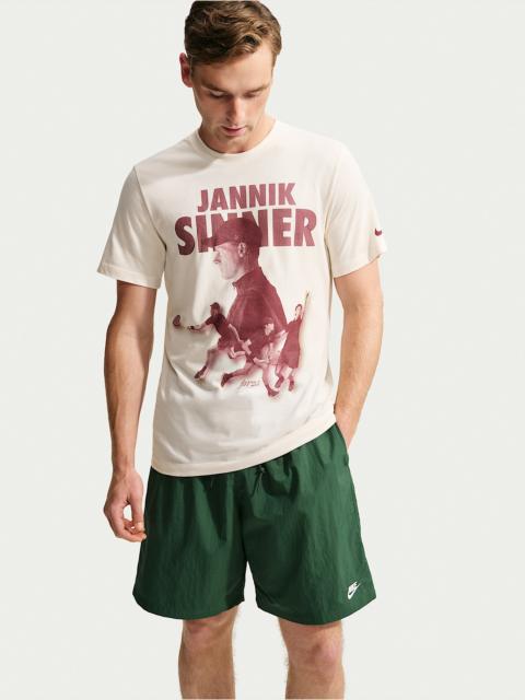 Nike Jannik Sinner Men's NikeCourt Dri-FIT Graphic Tennis T-Shirt