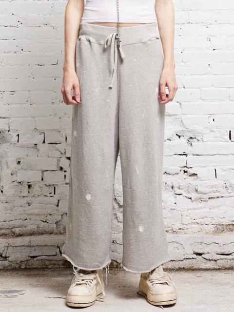 R13 Articulated Knee High Sweatpant - Heather Grey