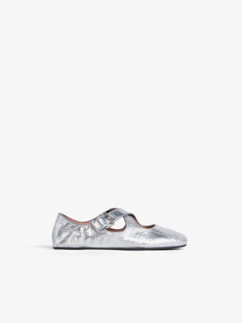 Alaïa CRISS CROSS BALLET FLATS