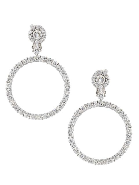 Chopard Women's L´Heure du Diamant 18K White Gold & 6.40 TCW Diamond Earrings - White Gold
