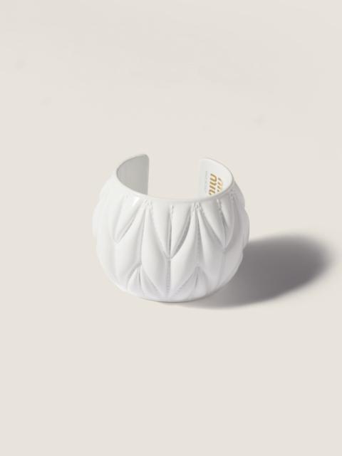 Miu Miu Bracelet with matelassé motif
