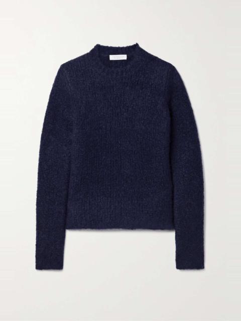 Philippe cashmere and silk-blend bouclé sweater