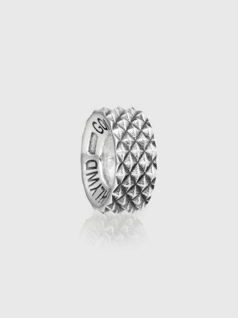 GOOD ART HLYWD Goosebumps Rondel in Sterling Silver