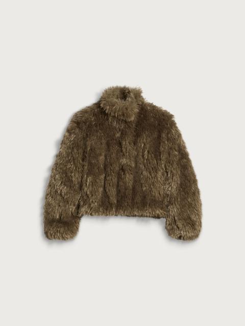 SAMSØE SAMSØE Samsøe Samsøe Samedda Curly Bomber Jacket - END. Exclusive