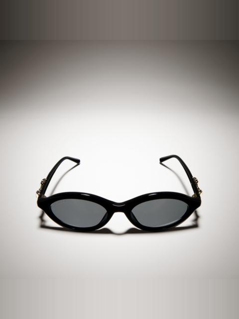 GUCCI GG2215S Oval-frame sunglasses