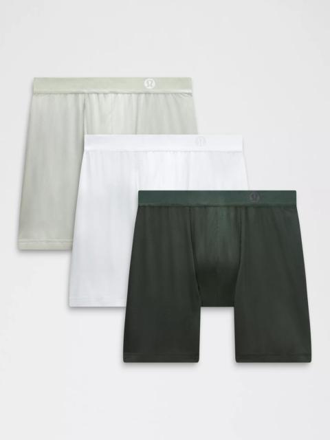 lululemon Always In Motion Long Boxer 7" *3 Pack
