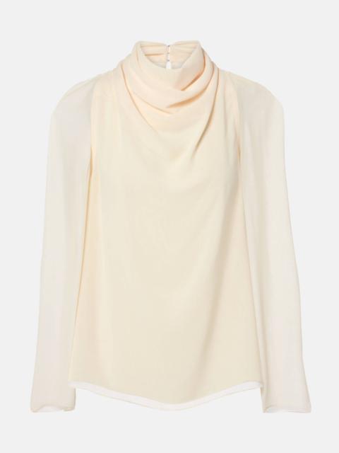 Altuzarra Cara draped top