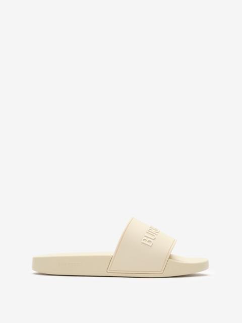 Burberry Logo Slides