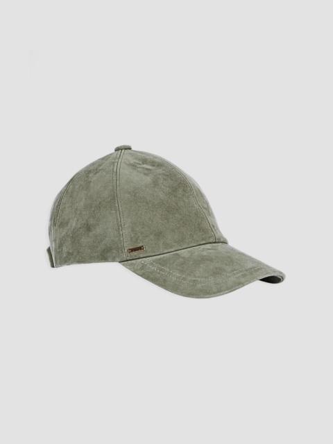 EUGENIA KIM Women's Lo Suede Baseball Hat - Khaki
