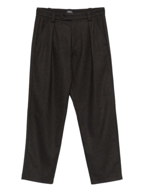 A.P.C. pleated trousers