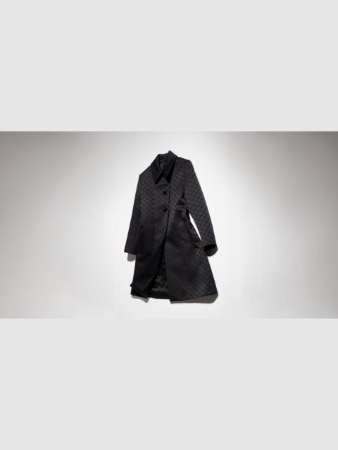 GUCCI GG viscose jacquard coat