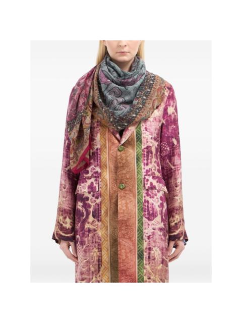 Pierre-Louis Mascia floral-pattern scarf