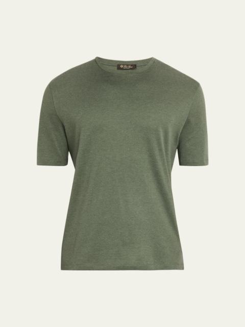 Loro Piana Men's Tremezzo Sea Island Cotton Crewneck T-Shirt
