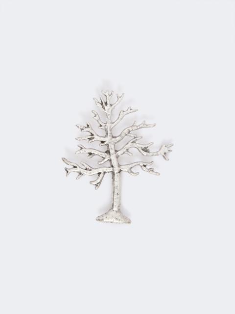 WEEKEND Max Mara LEGNO Metal brooch - SILVER