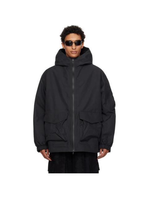 Y-3 Black GTX Padded Hooded Jacket