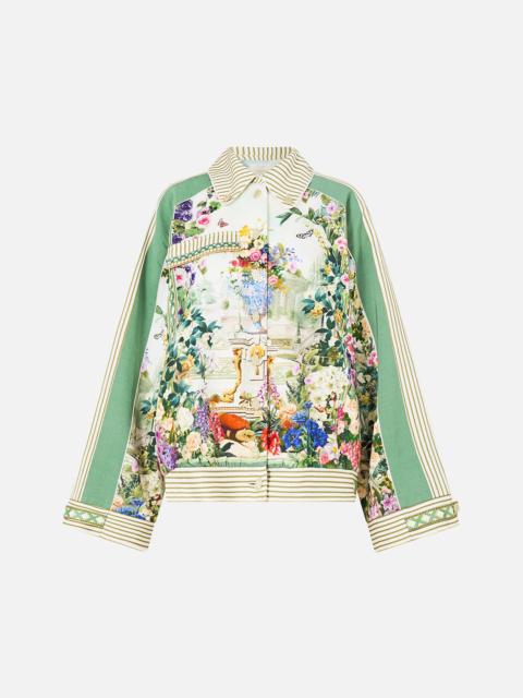 CAMILLA BOXY BUTTON FRONT JACKET WITH POCKET DETAIL ART FOR THE EMPRESS