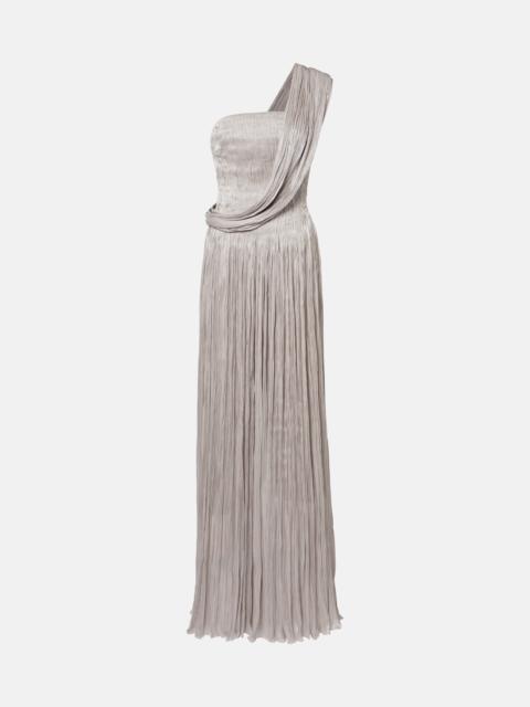 MARMAR HALIM Pleated bustier gown