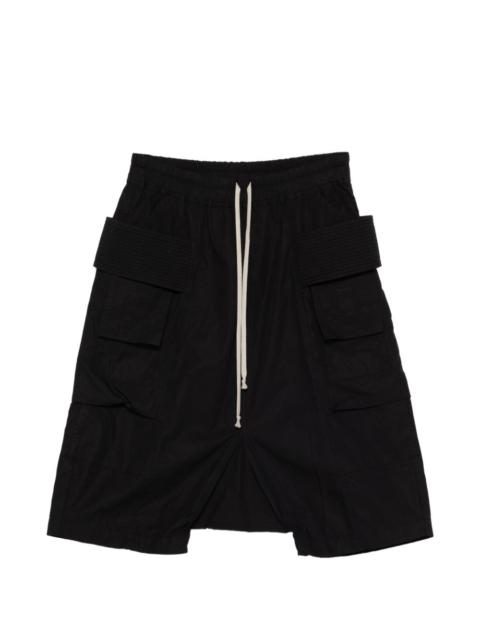 Rick Owens DRKSHDW Creatch cargo-pocket drawstring shorts