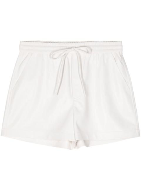 Nanushka Mil faux-leather shorts