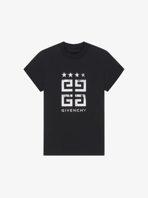 Givenchy 4G STARS SLIM FIT T-SHIRT IN COTTON