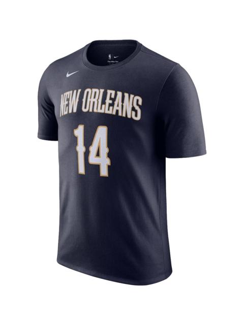 Nike NBA PELICANS 'INGRAM 14' T-SHIRT "Navy" DR6388 423
