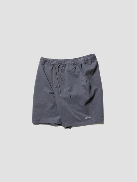 Nigel Cabourn Nanga Air Cloth Comfy Shorts in Grey