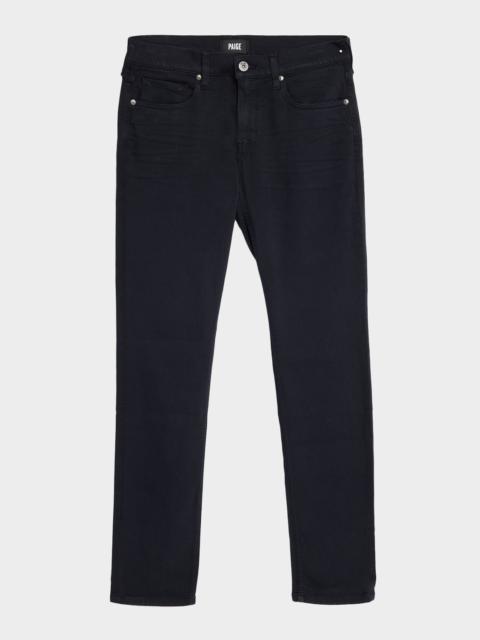 PAIGE Men's Lennox Straight Leg Slim Five-Pocket Pants