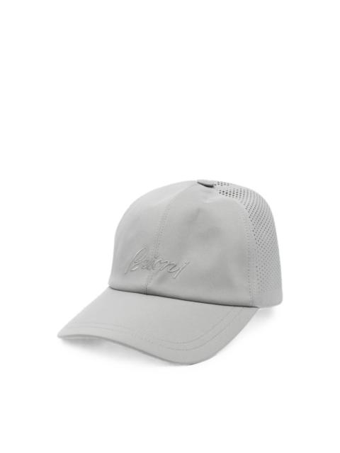 Brioni Embroidered logo baseball cap