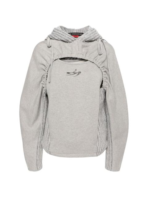 Andersson Bell x Ottolinger car printed hoodie | REVERSIBLE