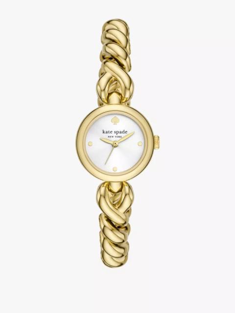 kate spade Monroe Braid Twist Watch