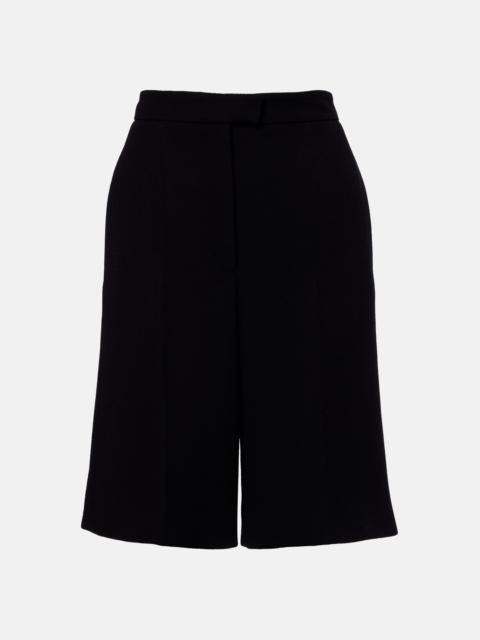 Valentino VGold virgin wool Bermuda shorts