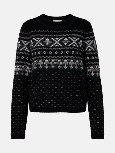 Vince Fair Isle cashmere sweater