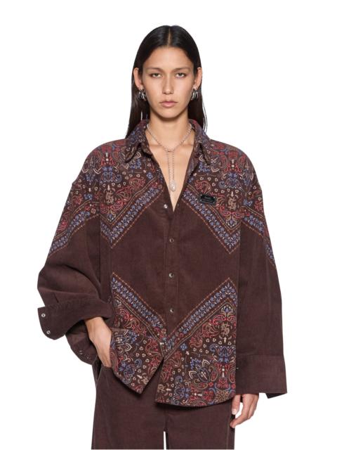 Ksubi ASTRA SHIRT FOLK BANDANA