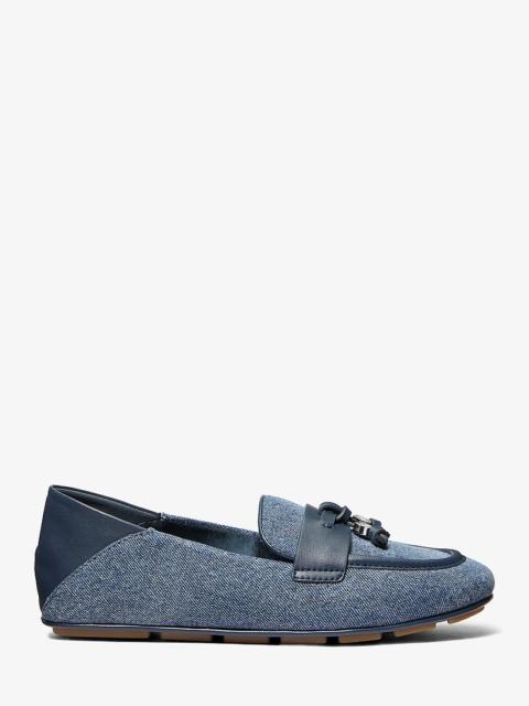 MICHAEL KORS Zoe Denim Moccasin