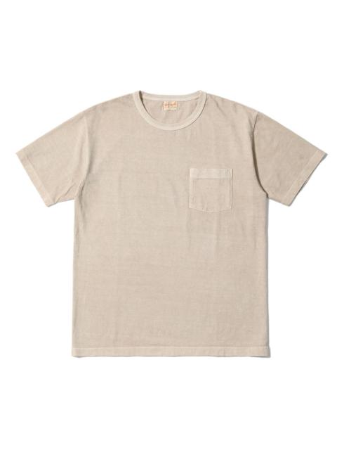 Whitesville WV79531 Whitesville Pigment Dyed Pocket Tee Beige
