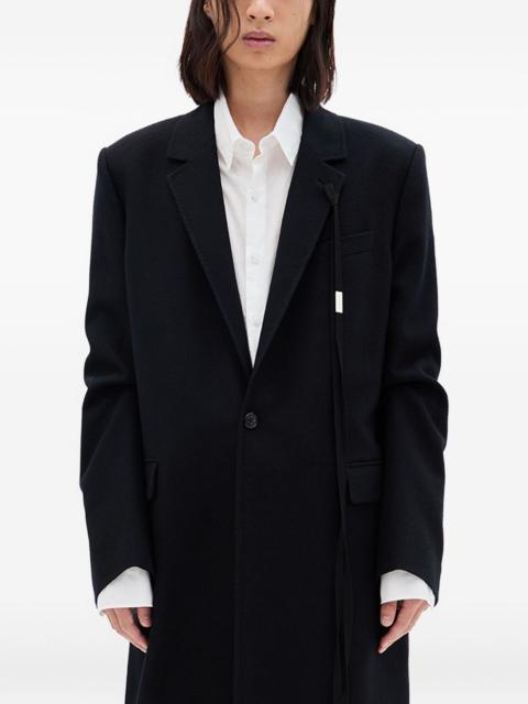 Ann Demeulemeester Thor wool blazer
