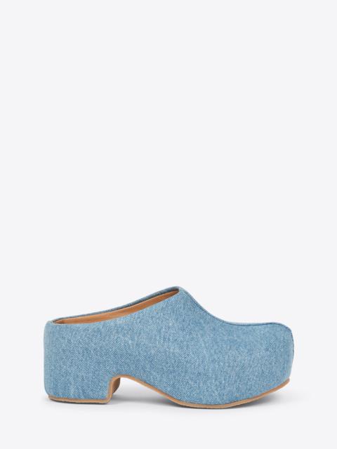 DENIM CLOGS