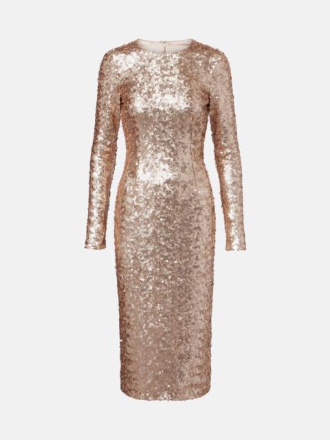 Dolce & Gabbana Sequined cocktail dress
