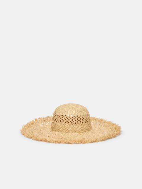 dolce vita OPEN WEAVE SUNHAT TAN