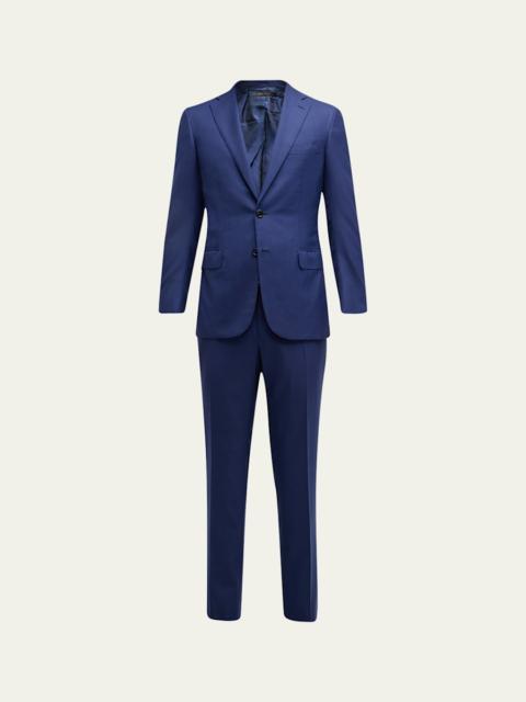 Brioni Men's Wool Sharkskin Suit