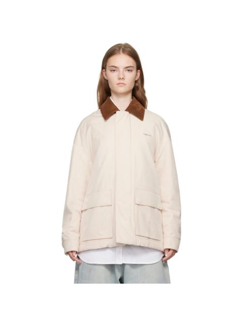 Beige Padded Jacket