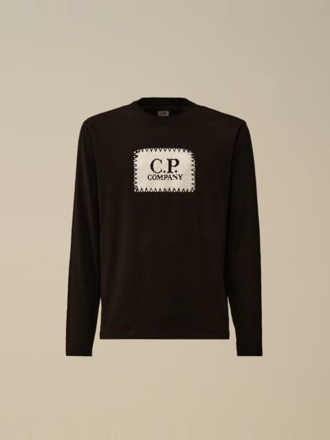 C.P. Company 30/1 Jersey Longsleeve Logo T-Shirt